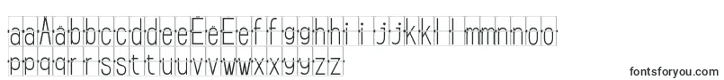 フォントFLIPclockwhite – マケドニア文字