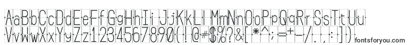 FLIPclockwhite Font – Fonts for VK