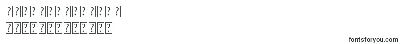 FLIPclockwhite-fontti – laon fontit