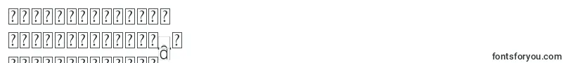 FLIPclockwhite Font – Korean Fonts