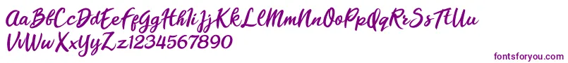 Lisätietoja Florencia Blonde-fontista Florencia Blonde-fontti – violetit fontit