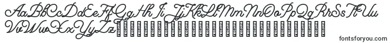 Шрифт Florista – шрифты для стикеров