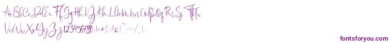 Flowatt Font – Purple Fonts