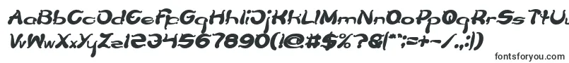 フォントFlower Lover Bold Italic – Corel Draw用のフォント