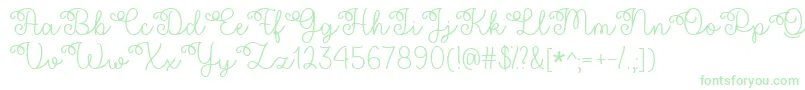 Flower Shop   Font – Green Fonts