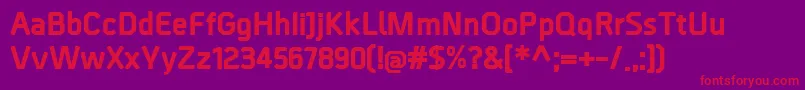 En savoir plus sur la police BordaExtrabold Police BordaExtrabold – polices rouges sur fond violet