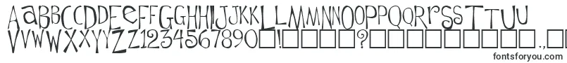 Шрифт Flowerchild Plain – шрифты для логотипов