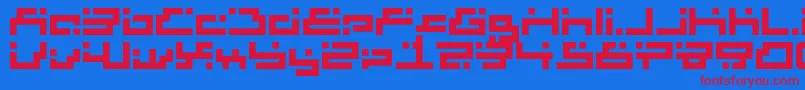 fuente fluctuate prediction – Fuentes Rojas Sobre Fondo Azul