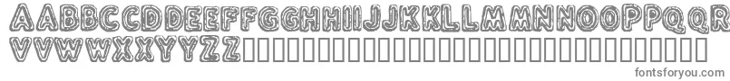 FLUXC    Font – Gray Fonts on White Background