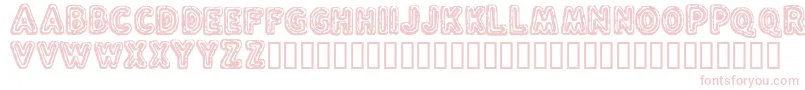 FLUXC    Font – Pink Fonts on White Background