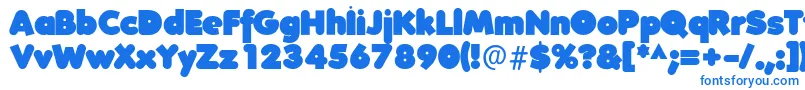 FolksXXHeavy Font – Blue Fonts