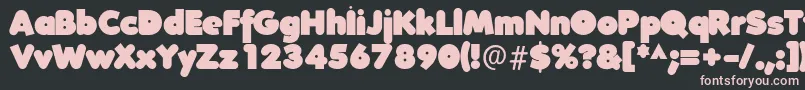 More about FolksXXHeavy Font FolksXXHeavy Font – Pink Fonts on Black Background