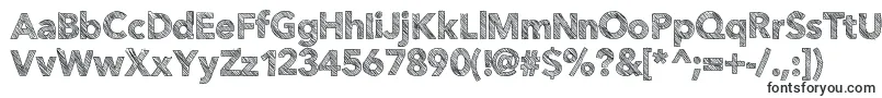 Шрифт Folktale – прозрачные шрифты