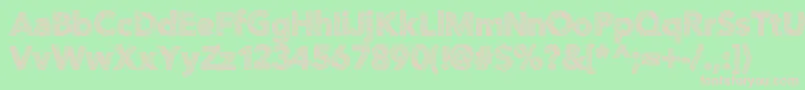 More about Folktale Font Folktale Font – Pink Fonts on Green Background