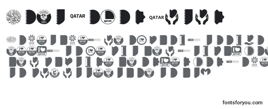 Обзор шрифта Font Color Qatar
