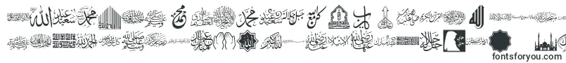 Czcionka font islamic color – czcionki Helvetica