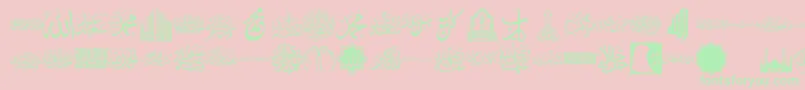 En savoir plus sur la police font islamic color Police font islamic color – polices vertes sur fond rose