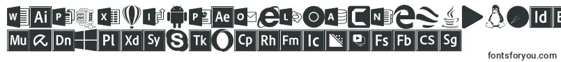 Fonte Font Logos Programs – fontes para logotipos