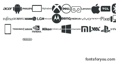 Font Logos Technology font – Fonts For Logos