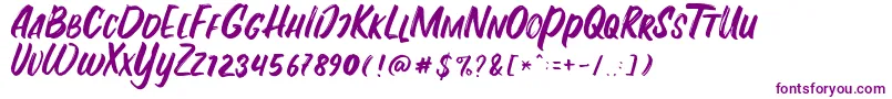 Fontania Font – Purple Fonts
