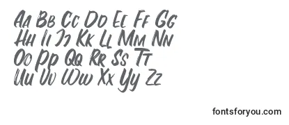 Обзор шрифта Fontania