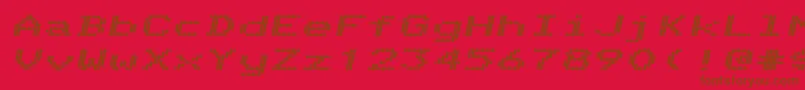 En savoir plus sur la police TelidoninkexhvItalic Police TelidoninkexhvItalic – polices brunes sur fond rouge