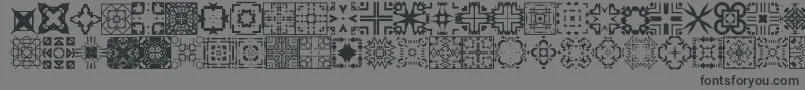 FontCo1   Font – Black Fonts on Gray Background