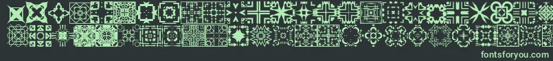 FontCo1   Font – Green Fonts on Black Background