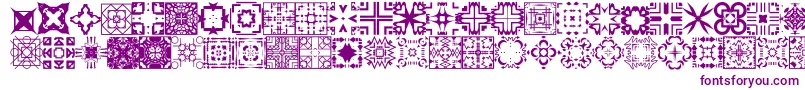 Police FontCo1   – polices violettes