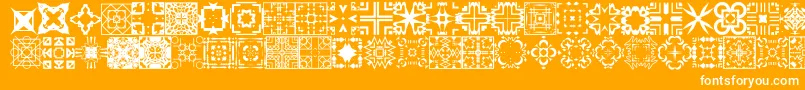 FontCo1   Font – White Fonts on Orange Background