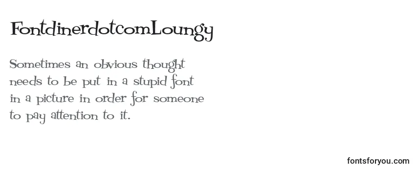 FontdinerdotcomLoungy (126984) フォントのレビュー