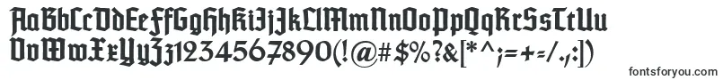 Шрифт TypographertexturBold – античные шрифты