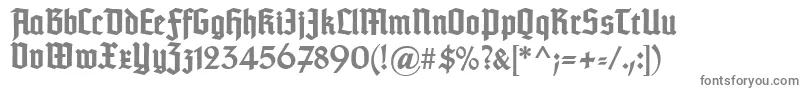 Шрифт TypographertexturBold – серые шрифты