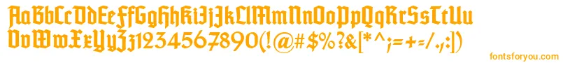 TypographertexturBold Font – Orange Fonts