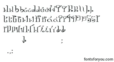  TphylianGcnregular font