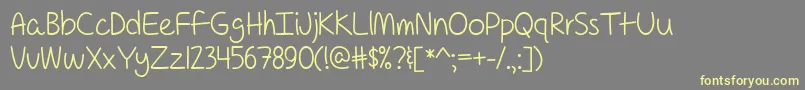More about For a Pessimist Im Pretty Optimistic Font For a Pessimist Im Pretty Optimistic Font – Yellow Fonts on Gray Background