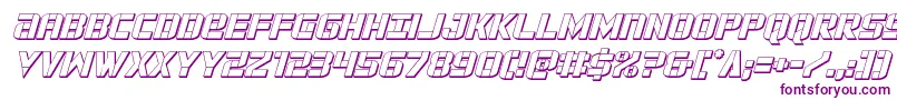 forcecommander3dital Font – Purple Fonts