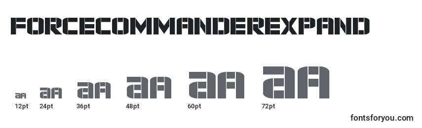 Forcecommanderexpand Font Sizes