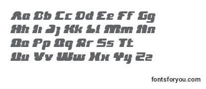 Шрифт FOREST JUMP Italic