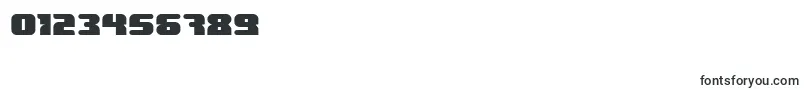 FOREST JUMP Light-Schriftart – Schriften für Zahlen und Nummern
