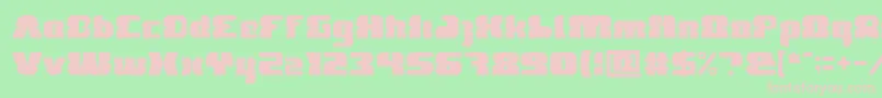Więcej informacji o czcionce FOREST JUMP Czcionka FOREST JUMP – różowe czcionki na zielonym tle