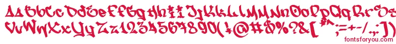 NfsMw Font – Red Fonts
