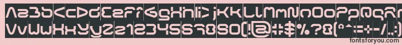 FORMAL ART Inverse Font – Black Fonts on Pink Background