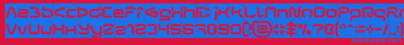 FORMAL ART Inverse Font – Blue Fonts on Red Background