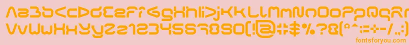 Подробнее о шрифте FORMAL ART Шрифт FORMAL ART – оранжевые шрифты на розовом фоне