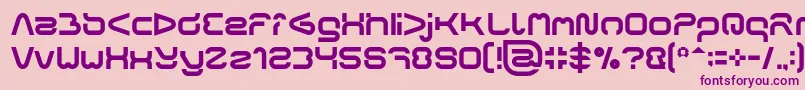 FORMAL ART Font – Purple Fonts on Pink Background