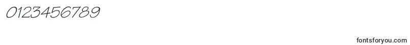 TektonItalic Font – Fonts for Numbers and Digits