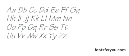 TektonItalic-fontti