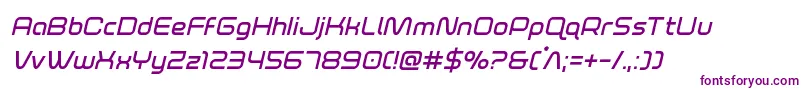 foxontherunsemiboldital Font – Purple Fonts