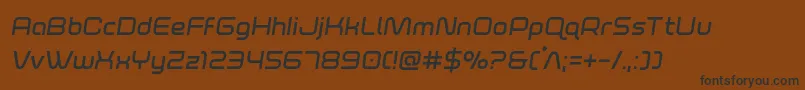 fuente foxontherunsemiboldsemital – Fuentes Negras Sobre Fondo Marrón